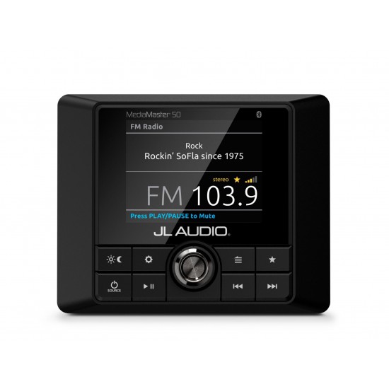 JL Audio MM50 Weatherproof Source Unit with Full-Color LCD Display-99911