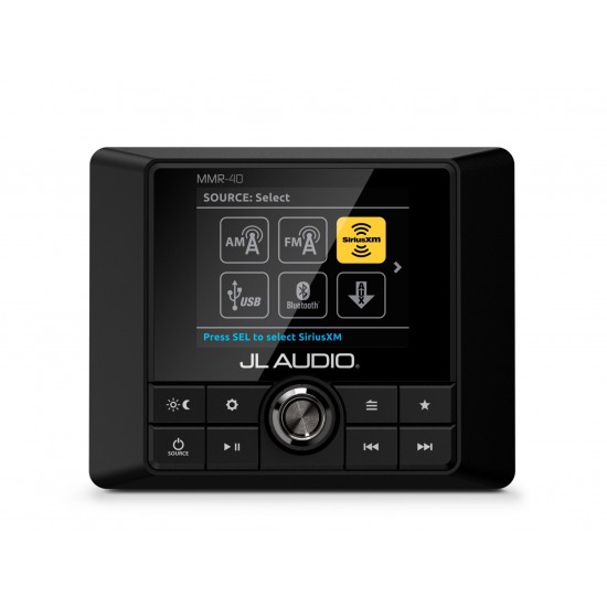 JL Audio MMR-40 Wired Full-Function NMEA 2000  Network Controller with Full-Color LCD Display-99910